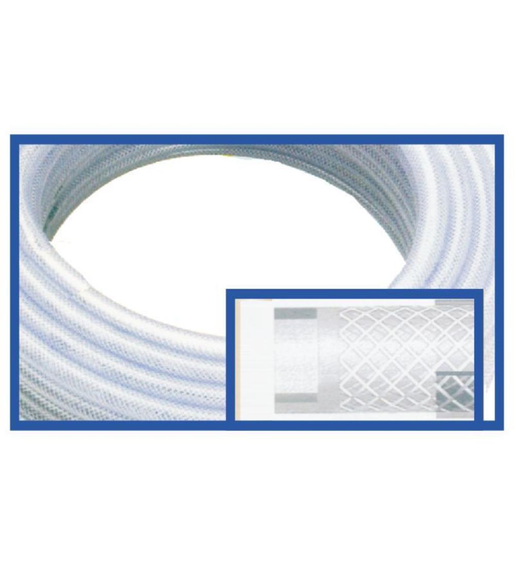 Manguera Rollo Trenz Cristal Afa 1/2    x50
